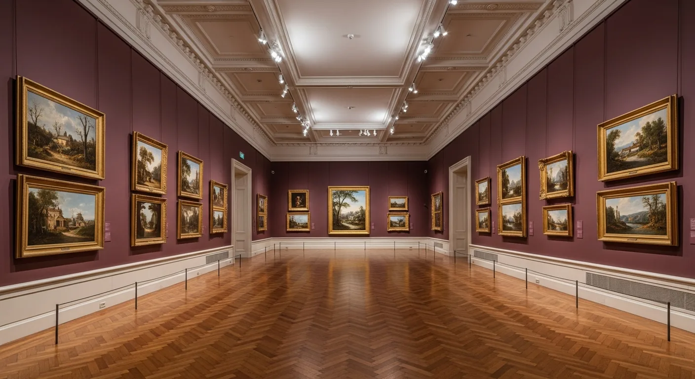 Galería del Museo Bonnat-Helleu de Bayona, que reabrirá sus puertas en noviembre de 2025, con pinturas de Rubens, Goya y Delacroix
