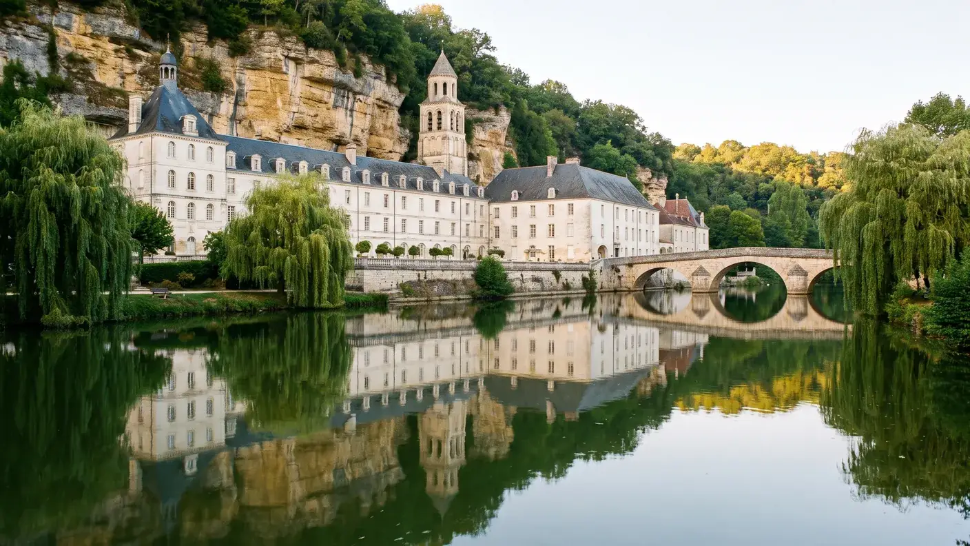 Brantôme: la Venecia del Périgord, la abadía y las cuevas