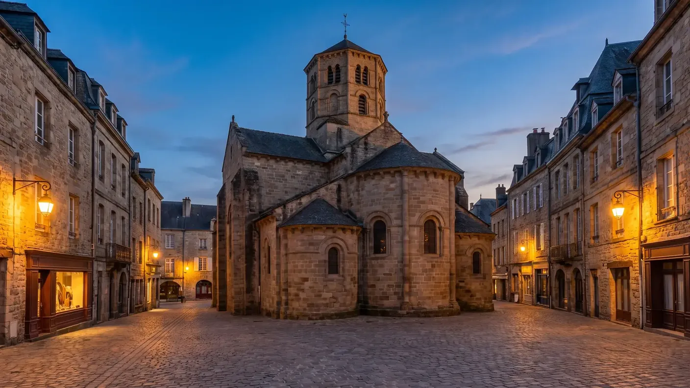 Patrimonio románico de Corrèze en los alrededores de Brive, etapa de un día hacia Aubazine con chófer