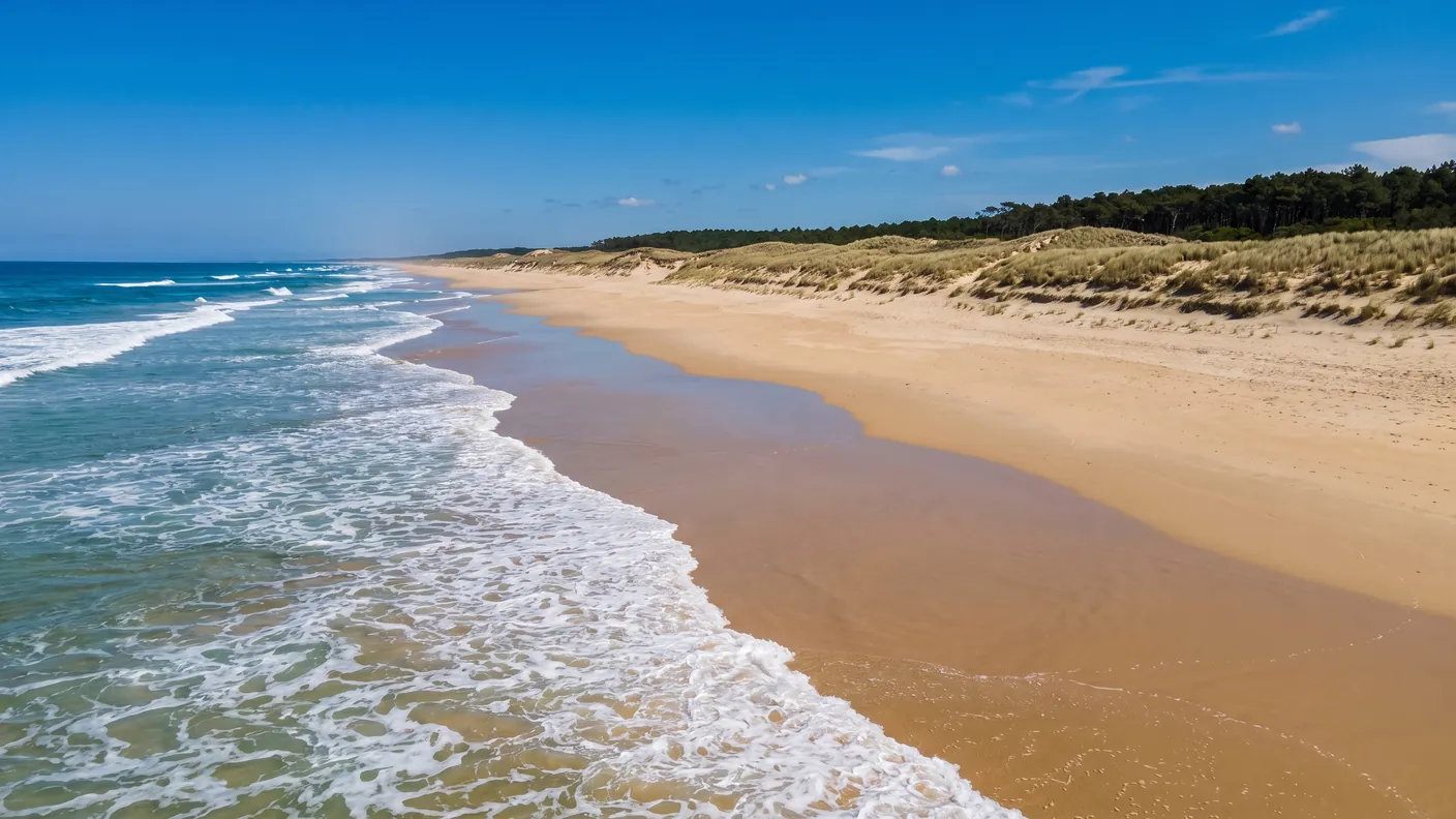 La costa atlántica de la Gironda hacia Arcachon