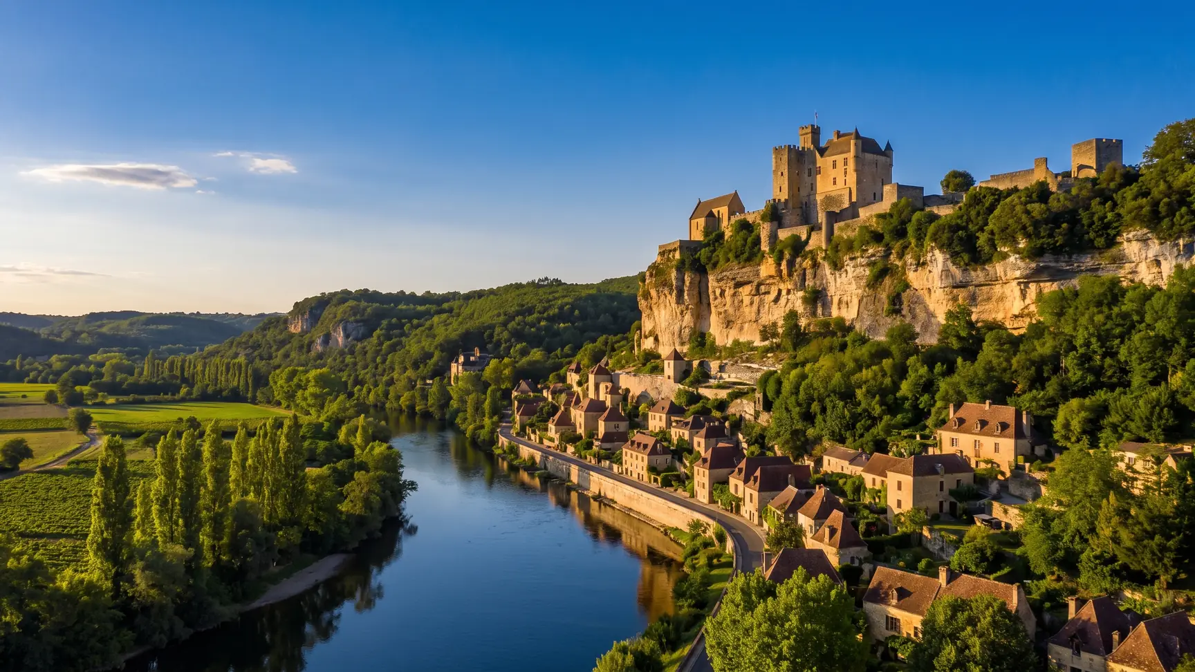 El valle de los castillos, hacia Beynac