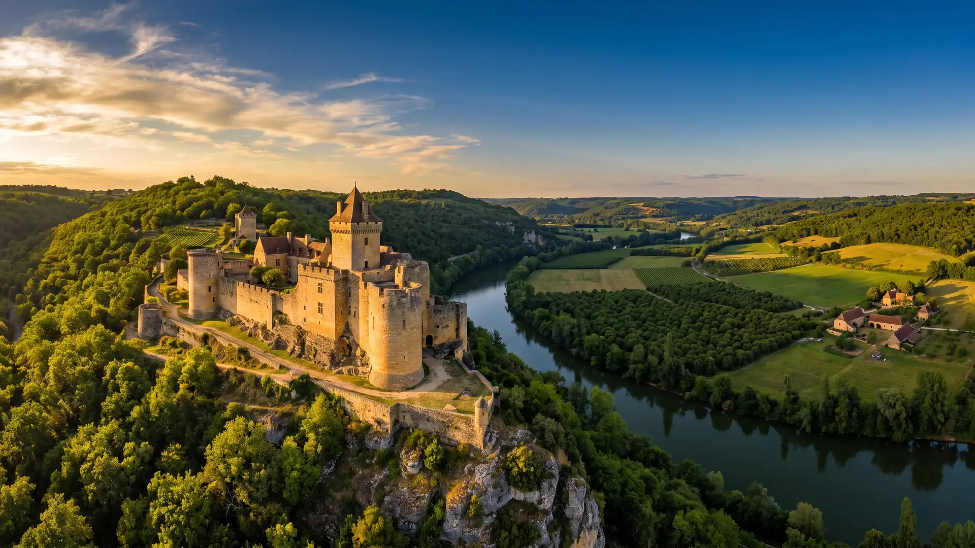 El valle de los castillos, hacia Beynac