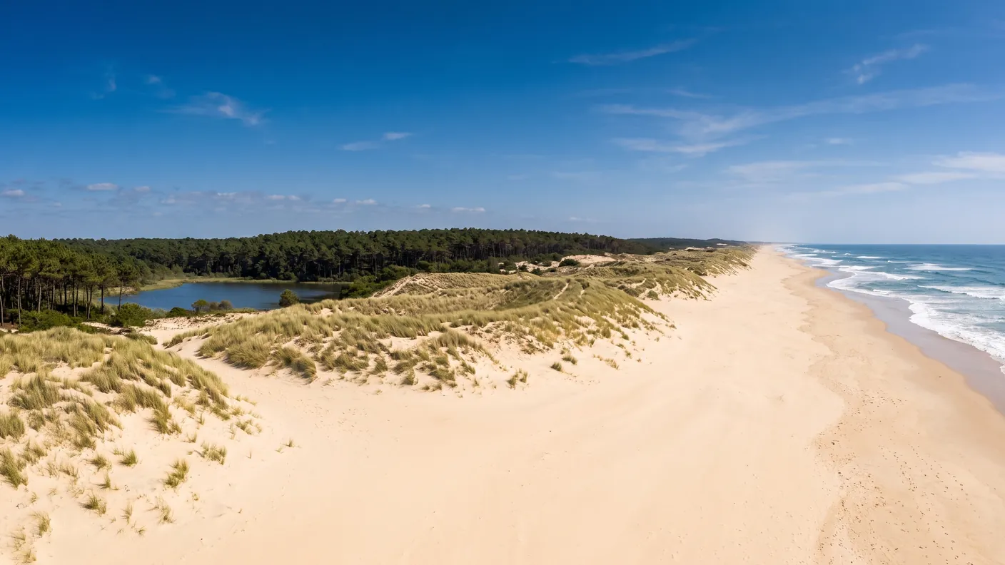Le littoral atlantique vers Arcachon