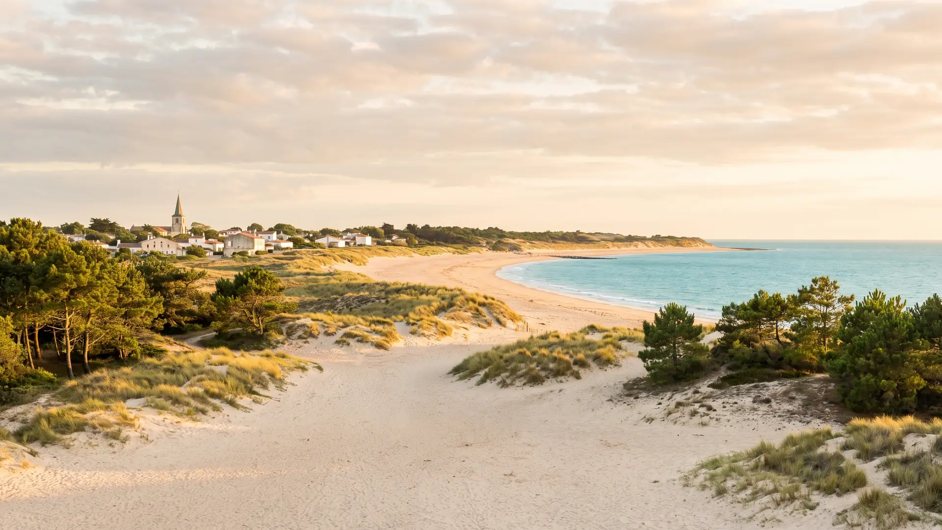 La costa de la Isla de Ré, escenario de una estancia a medida de varios días desde Burdeos
