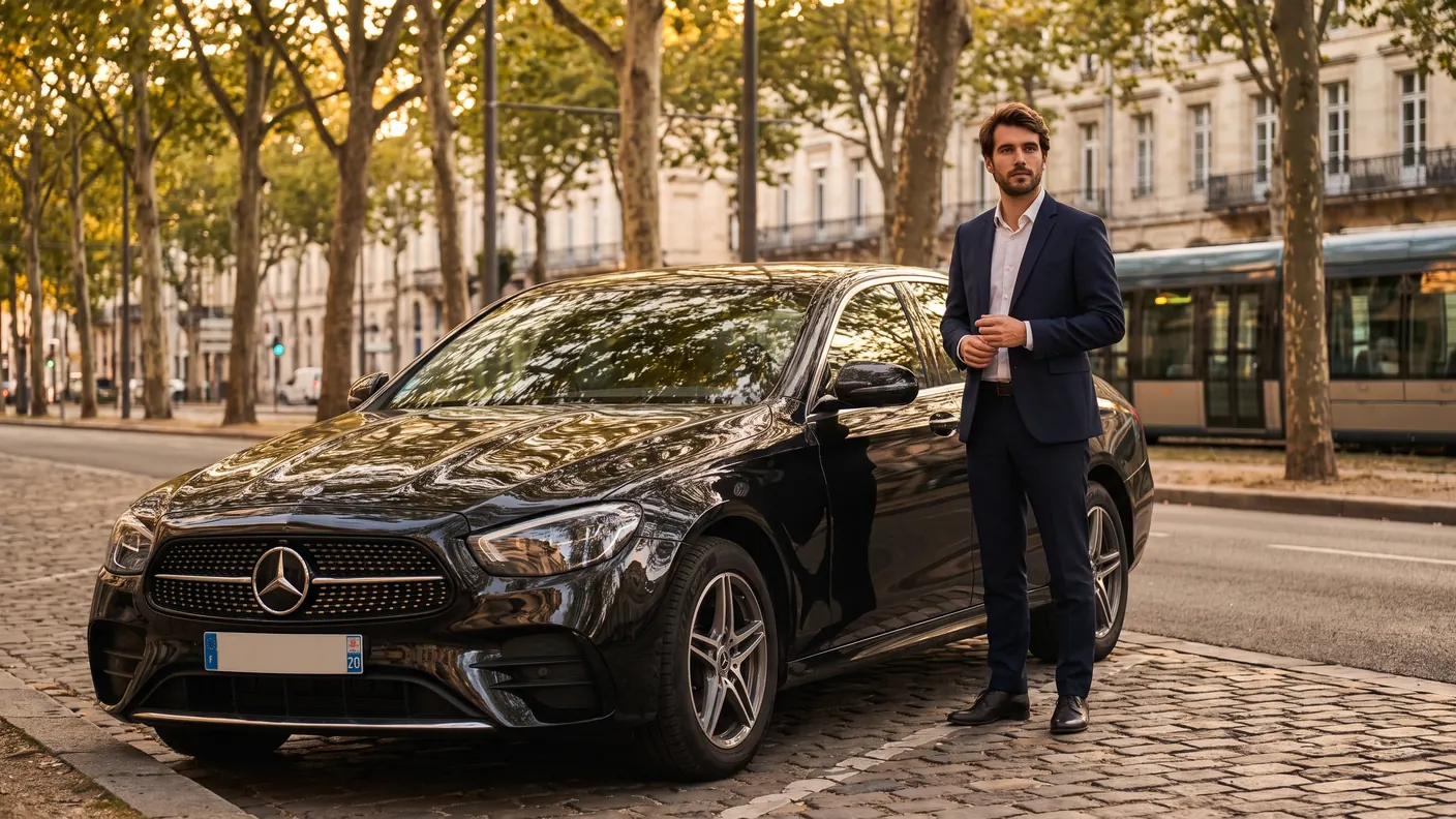 Chauffeur VTC à l'heure : mise à disposition à Bordeaux