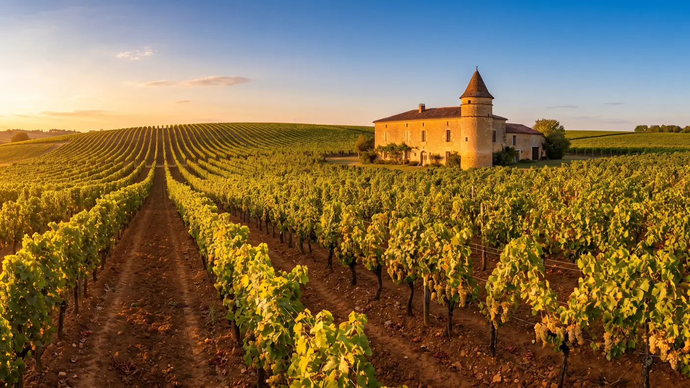 Viñedos de Armagnac de la Ténarèze, cerca de Condom