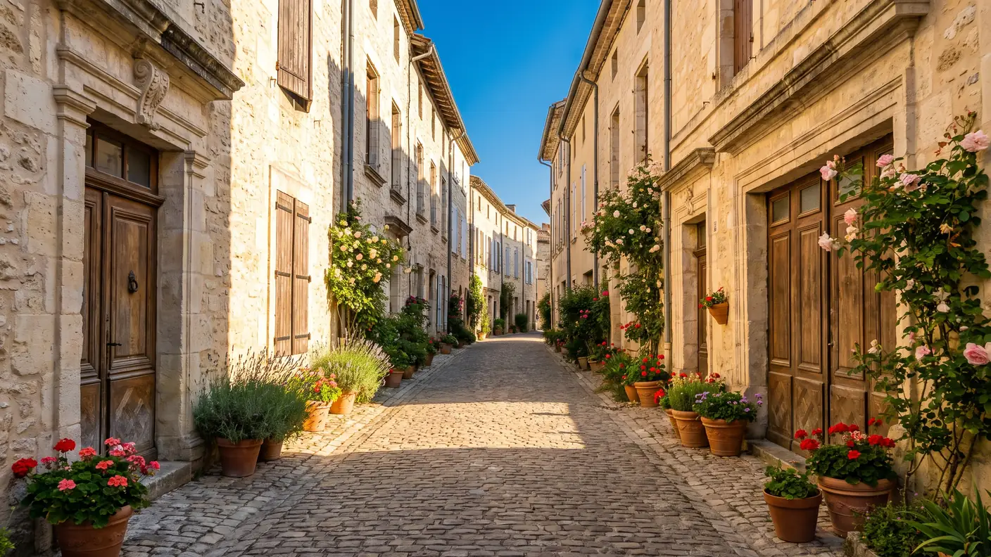 Ruelle de la Ténarèze — toward Montréal-du-Gers