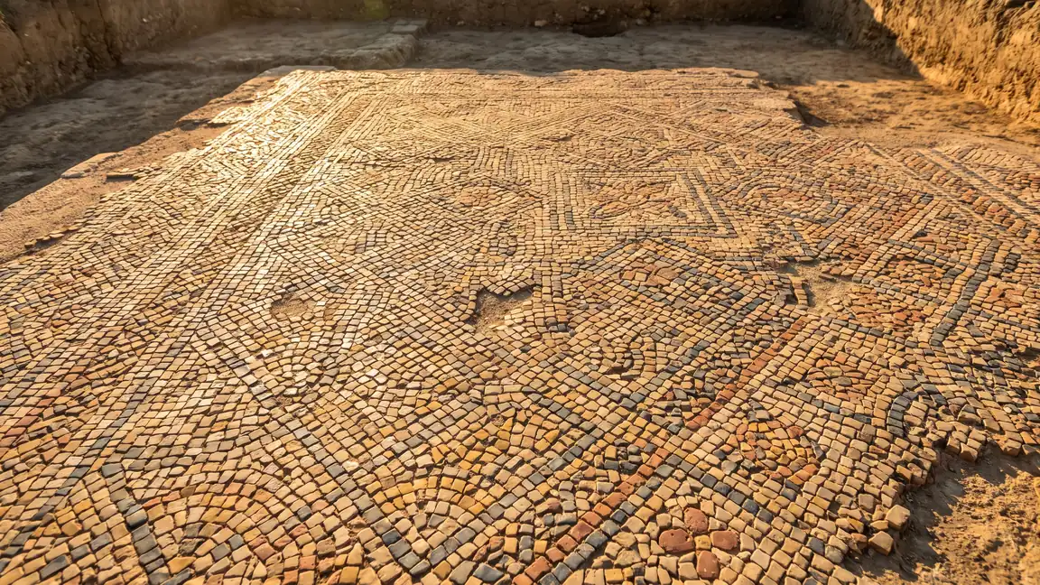 Mosaico romano de la domus de Cieutat en Eauze