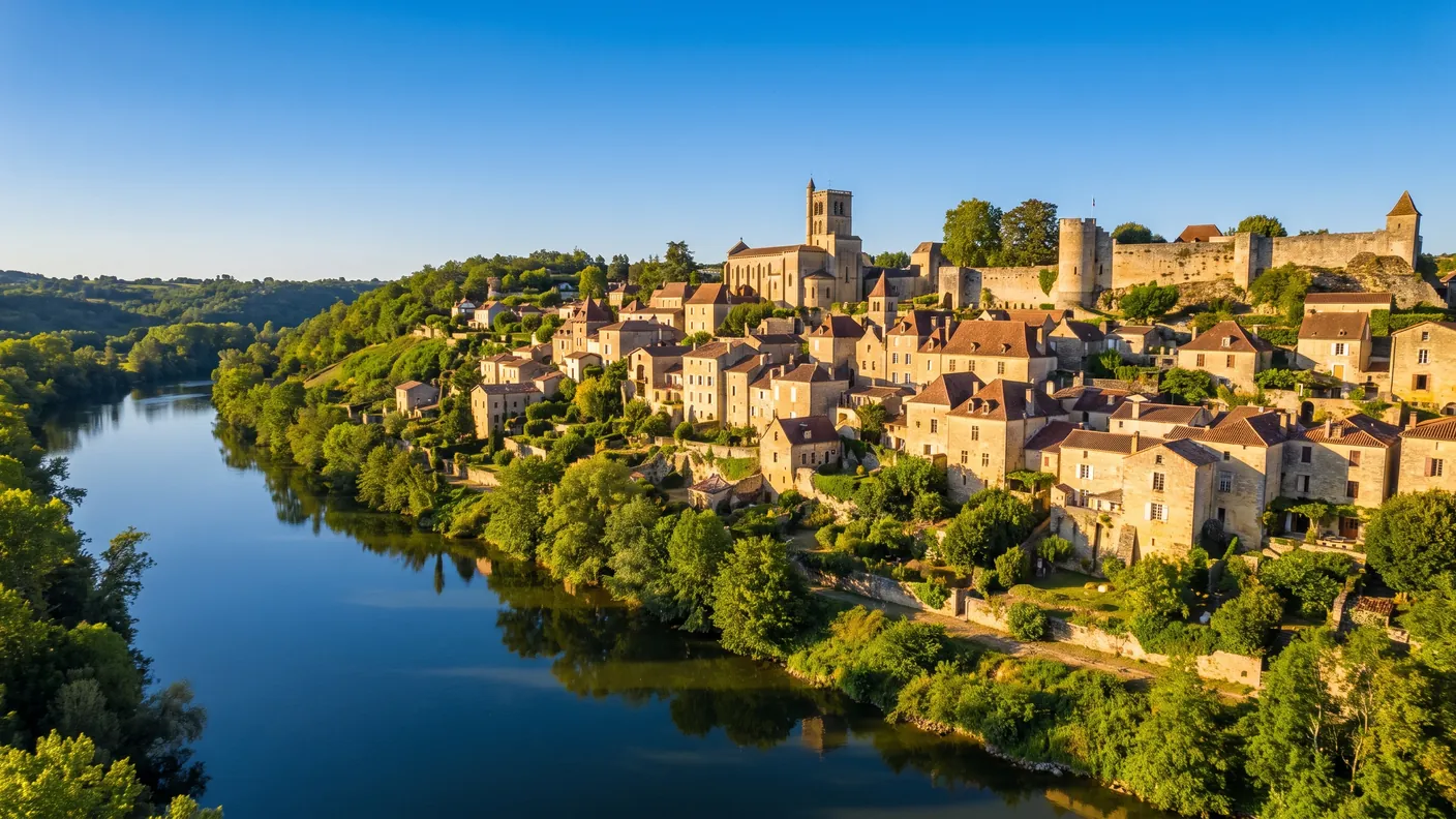 La Réole: la ciudad medieval a orillas del Garona