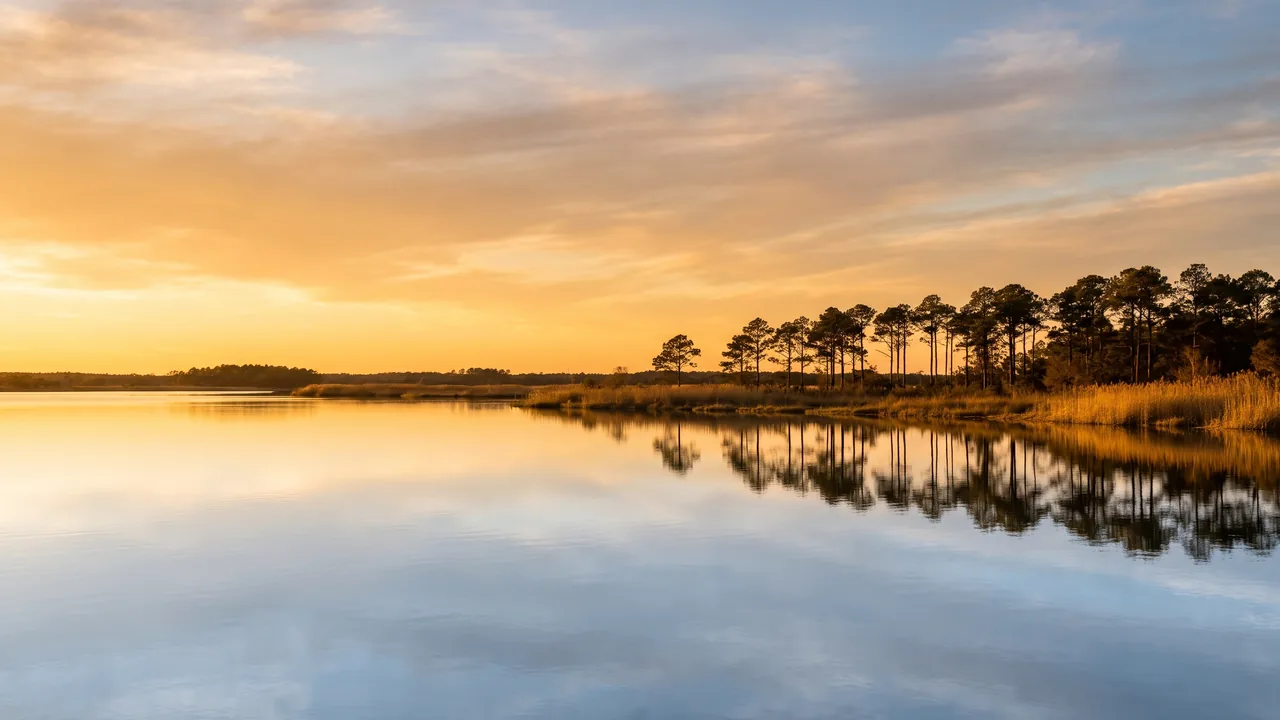El lago de Lacanau, una parada a 17 minutos de Lacanau-Océan