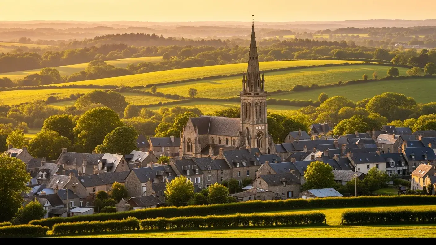 Un pueblo del Périgord Verde en los alrededores de Lanouaille (Dordoña), etapa de un día con chófer