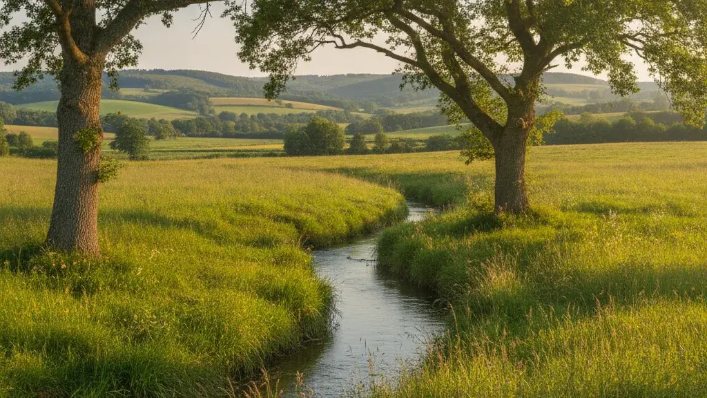 El frondoso valle del Périgord Verde en los alrededores de Lanouaille (Dordoña), una excursión de un día por la naturaleza con conductor