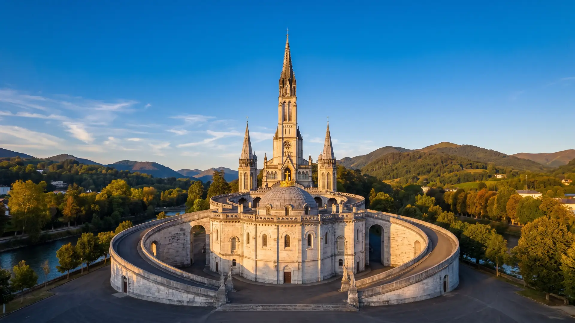 Basílicas de Nuestra Señora del Rosario y de la Inmaculada Concepción en Lourdes
