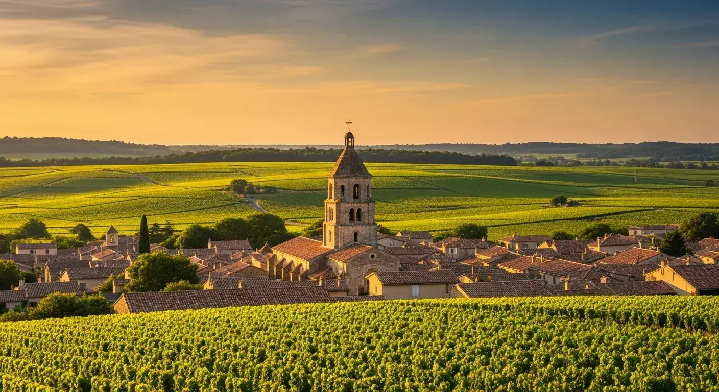 Pueblo de Montagne-Saint-Émilion entre colinas, a 10 minutos de Saint-Émilion