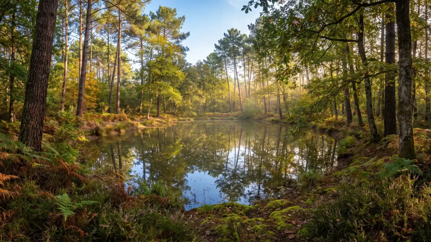 Bosque de la Double, cerca de Montpon-Ménestérol, traslado privado desde Burdeos