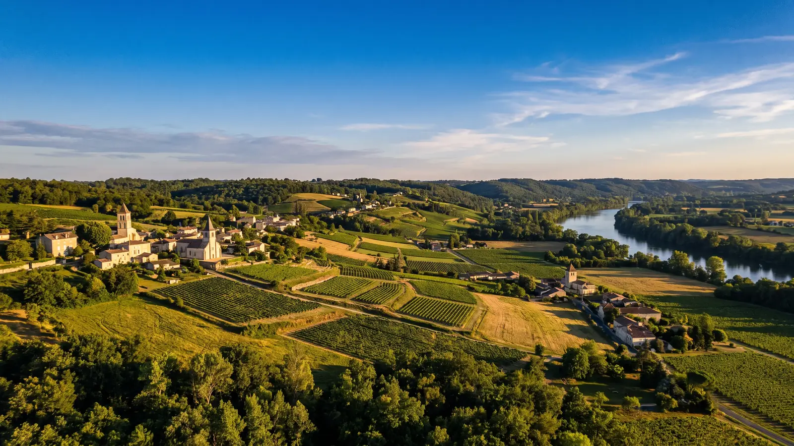 VTC Bordeaux toward Mouliets-et-Villemartin — Libournais region