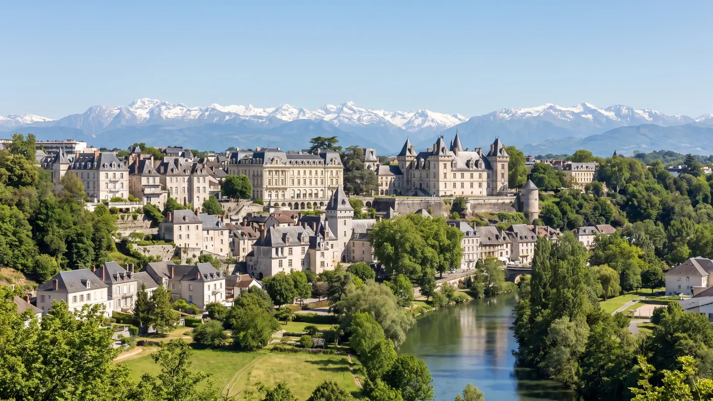 Le Haut-Béarn au pied des Pyrénées — destination du transfert privé Bordeaux → Oloron-Sainte-Marie