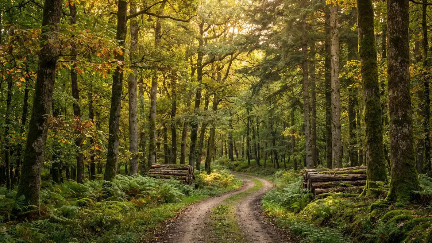 Bosque de Limousin, cerca de Saillat-sur-Vienne