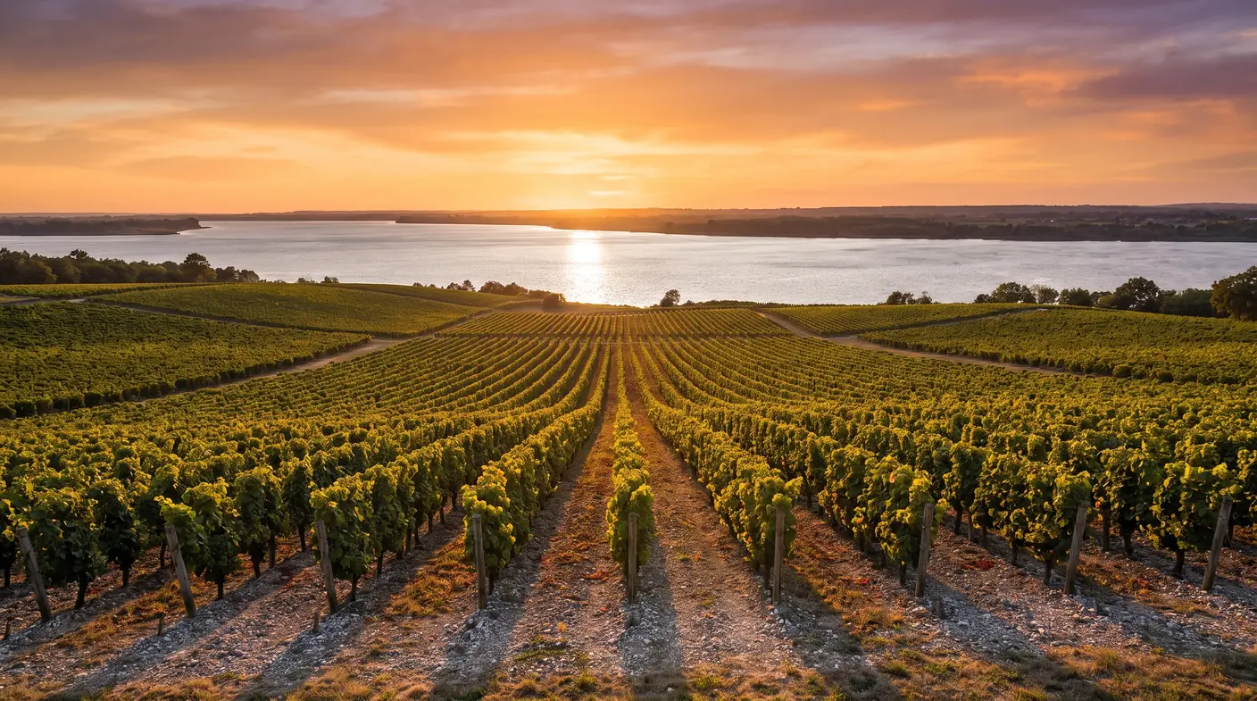 VTC Bordeaux toward Saint-Estèphe — Médoc