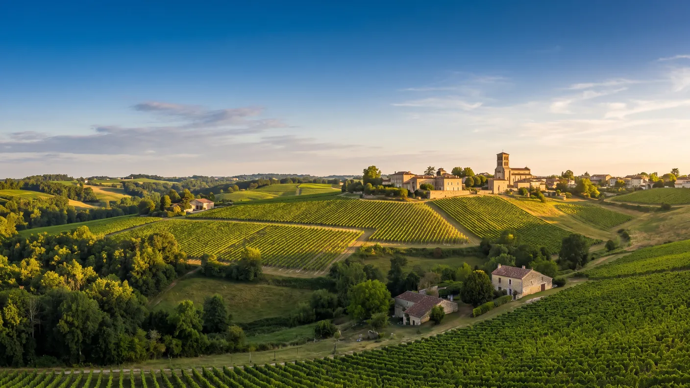 VTC Bordeaux toward Sainte-Radegonde — Libournais region