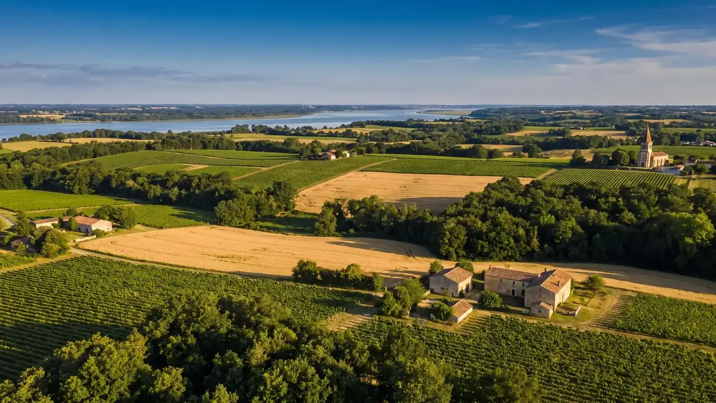 VTC Bordeaux toward Sainte-Ramée — Haute-Saintonge
