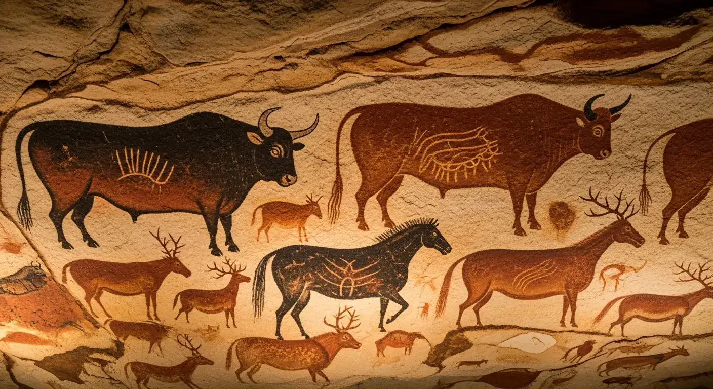 Arte rupestre del Périgord, etapa prehistórica desde Rocamadour