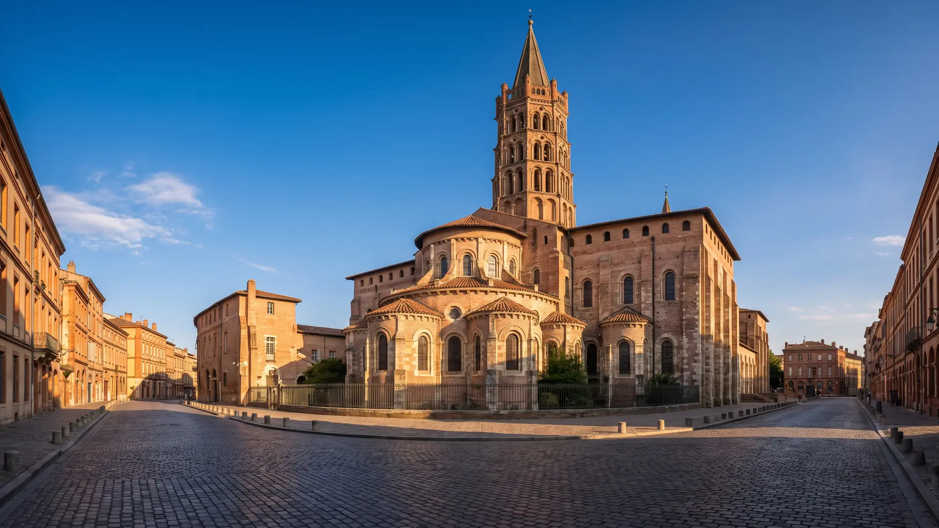 La basílica de Saint-Sernin de Toulouse y su campanario octogonal