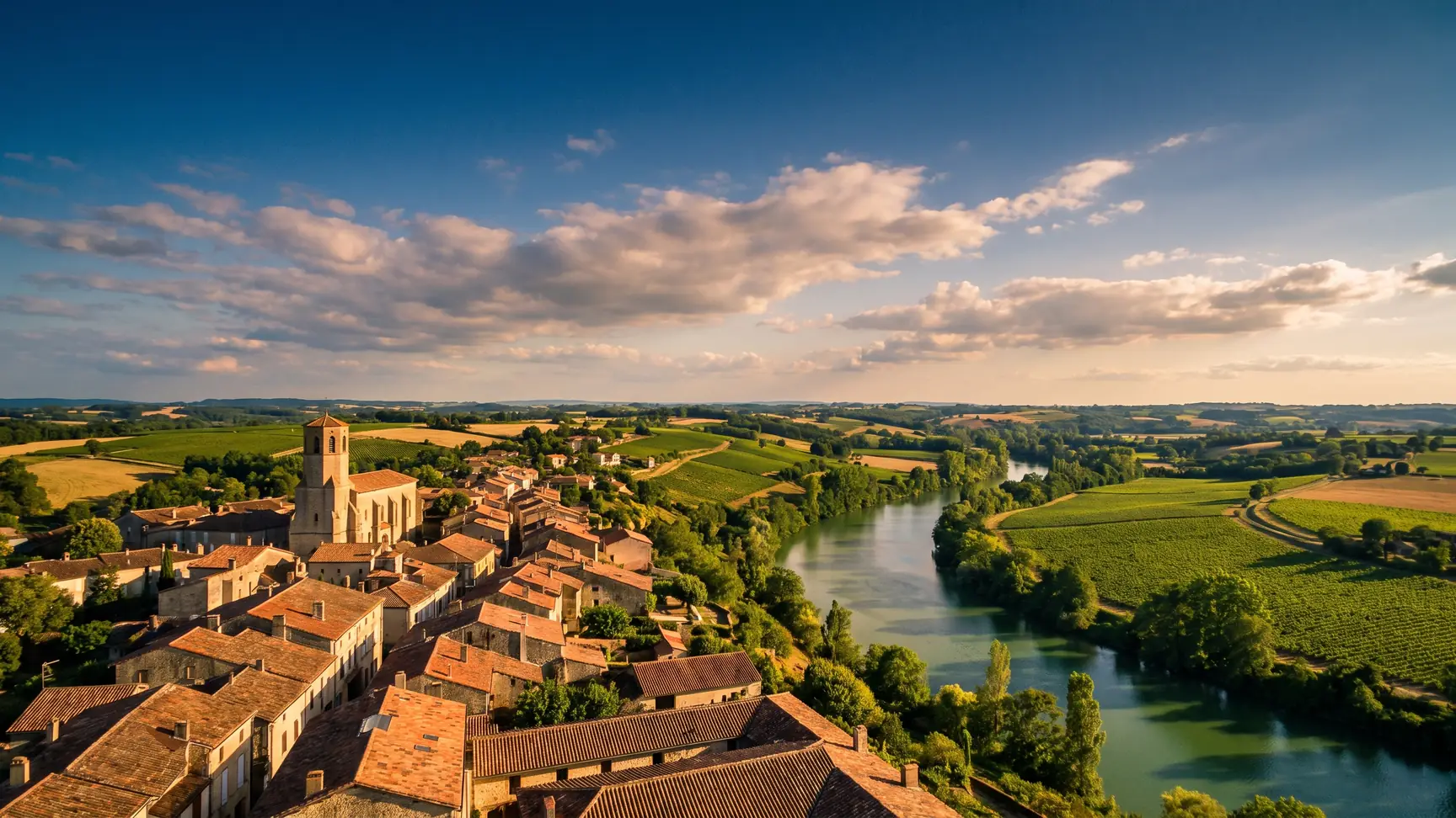 Valence-sur-Baïse, in the heart of the Ténarèze region (Gers), a stop 35 minutes from Eauze