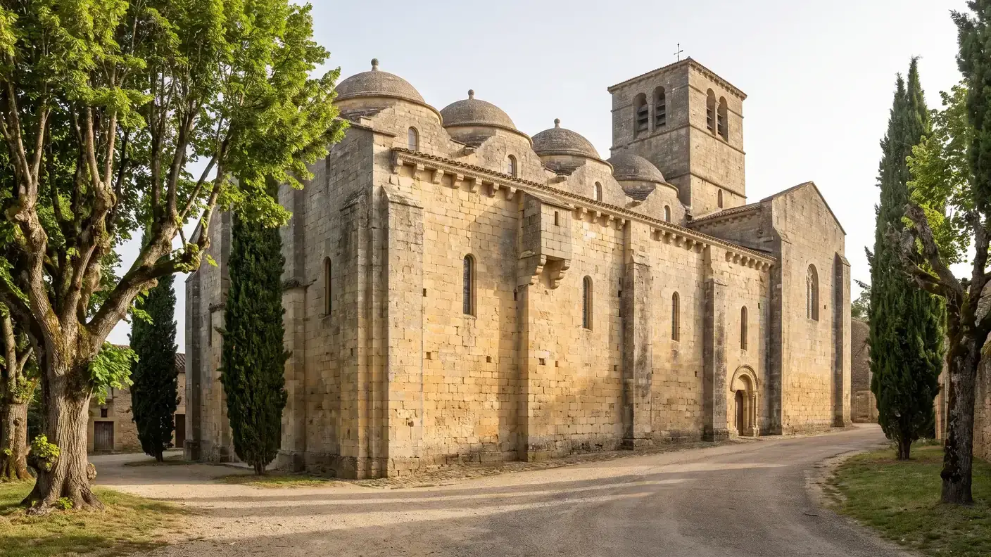 Iglesia fortificada de San Pedro de los Lazos de Vieux-Mareuil