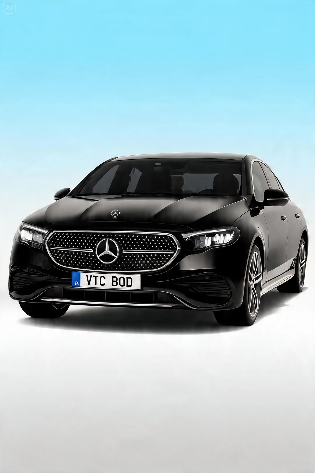 Berline premium Mercedes — VTC Bordeaux La Sauve-Majeure