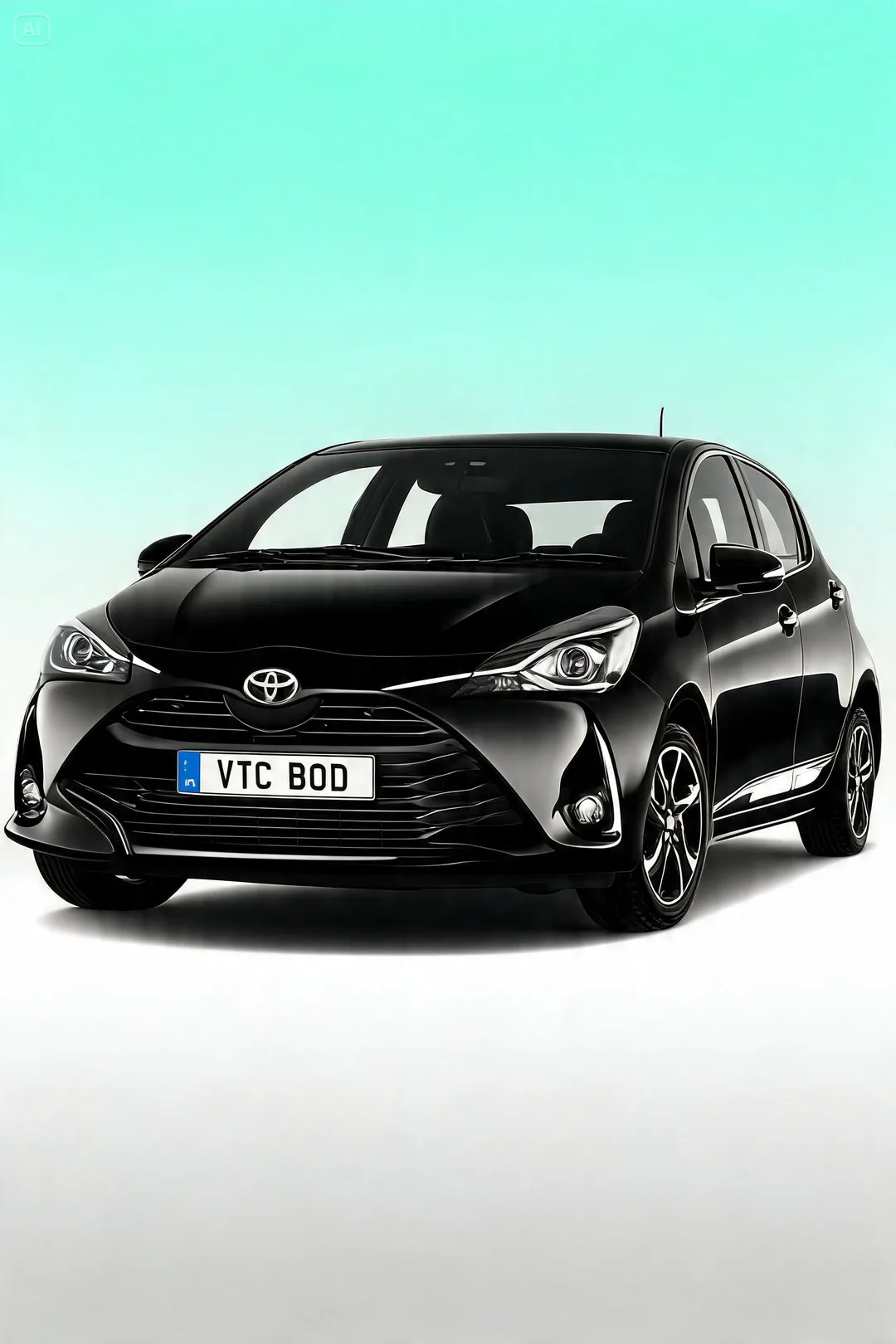 Toyota Yaris hybride — gamme Eco VTC Bordeaux La Sauve-Majeure