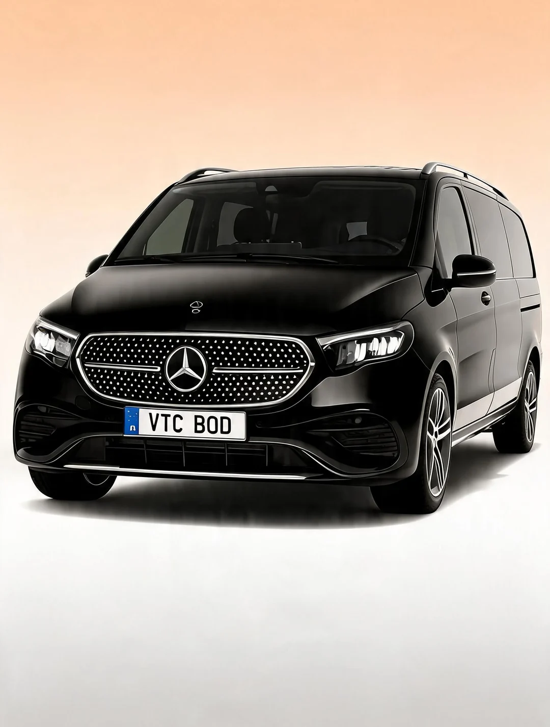 Van Mercedes premium — VTC Bordeaux La Sauve-Majeure